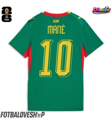 Senegal Sadio Mane #10 Dámské Venkovní Dres MS 2026 Krátký Rukáv