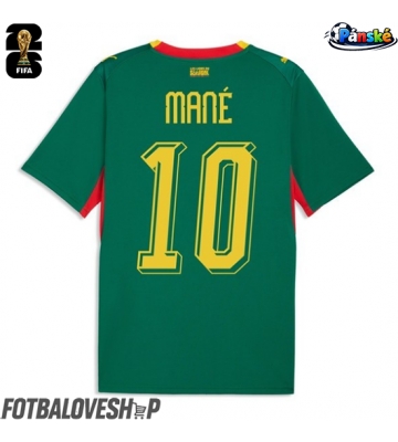 Senegal Sadio Mane #10 Venkovní Dres MS 2026 Krátký Rukáv