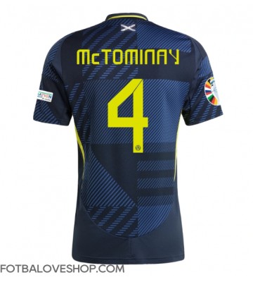 Skotsko Scott McTominay #4 Domácí Dres ME 2024 Krátký Rukáv