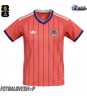 Skotsko Venkovní Dres MS 2026 Krátký Rukáv