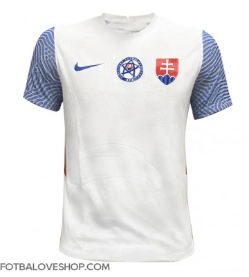 Slovensko Venkovní Dres ME 2024 Krátký Rukáv