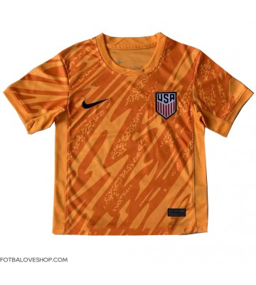 Spojené Státy Brankářské Venkovní Dres Copa America 2024 Krátký Rukáv