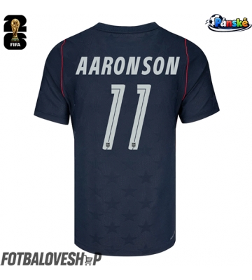 Spojené státy Brenden Aaronson #11 Venkovní Dres MS 2026 Krátký Rukáv