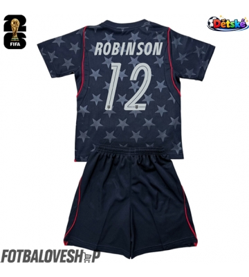 Spojené státy Miles Robinson #12 Dětské Venkovní Dres MS 2026 Krátký Rukáv (+ trenýrky)