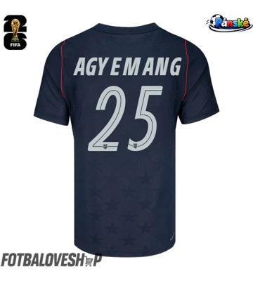 Spojené státy Patrick Agyemang #25 Venkovní Dres MS 2026 Krátký Rukáv
