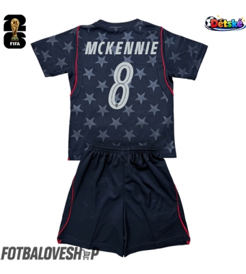 Spojené státy Weston McKennie #8 Dětské Venkovní Dres MS 2026 Krátký Rukáv (+ trenýrky)