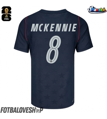 Spojené státy Weston McKennie #8 Venkovní Dres MS 2026 Krátký Rukáv