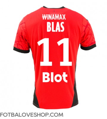 Stade Rennais Ludovic Blas #11 Domácí Dres 2024-25 Krátký Rukáv