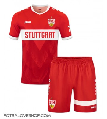 Stuttgart Dětské Venkovní Dres 2024-25 Krátký Rukáv (+ trenýrky)