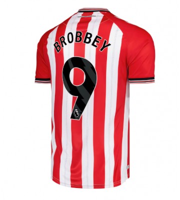 Sunderland Brian Brobbey #9 Domácí Dres 2025-26 Krátký Rukáv