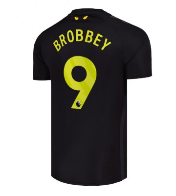 Sunderland Brian Brobbey #9 Venkovní Dres 2025-26 Krátký Rukáv