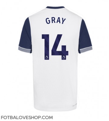Tottenham Hotspur Archie Gray #14 Domácí Dres 2024-25 Krátký Rukáv