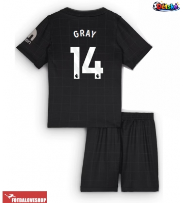 Tottenham Hotspur Archie Gray #14 Dětské Venkovní Dres 2025-26 Krátký Rukáv (+ trenýrky)