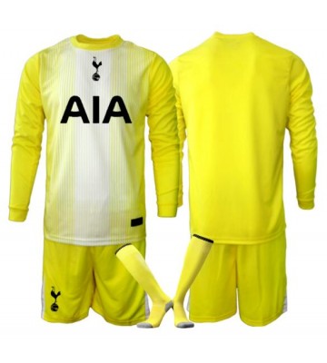 Tottenham Hotspur Brankářské Dětské Alternativní Dres 2025-26 Dlouhý Rukáv (+ trenýrky)