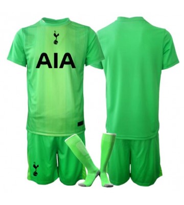 Tottenham Hotspur Brankářské Dětské Domácí Dres 2025-26 Krátký Rukáv (+ trenýrky)