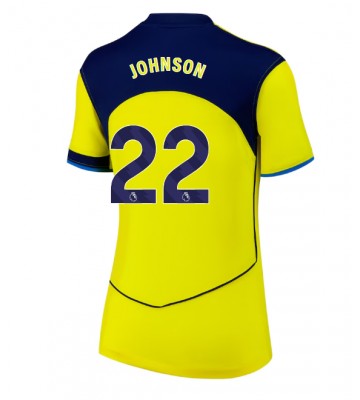 Tottenham Hotspur Brennan Johnson #22 Dámské Alternativní Dres 2025-26 Krátký Rukáv