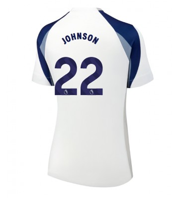 Tottenham Hotspur Brennan Johnson #22 Dámské Domácí Dres 2025-26 Krátký Rukáv