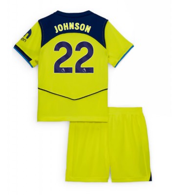 Tottenham Hotspur Brennan Johnson #22 Dětské Alternativní Dres 2025-26 Krátký Rukáv (+ trenýrky)