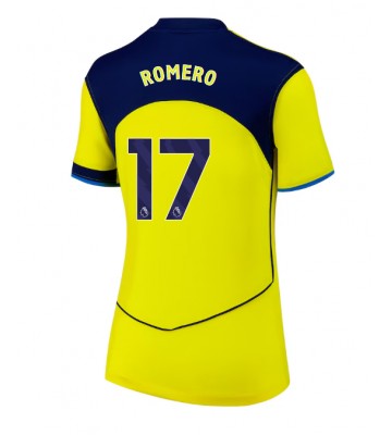Tottenham Hotspur Cristian Romero #17 Dámské Alternativní Dres 2025-26 Krátký Rukáv