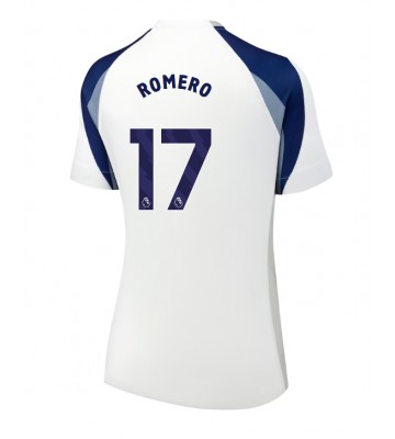 Tottenham Hotspur Cristian Romero #17 Dámské Domácí Dres 2025-26 Krátký Rukáv
