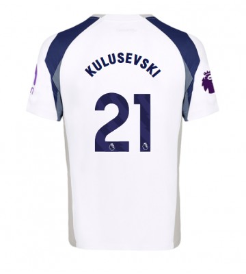Tottenham Hotspur Dejan Kulusevski #21 Domácí Dres 2025-26 Krátký Rukáv
