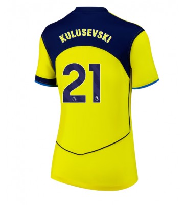 Tottenham Hotspur Dejan Kulusevski #21 Dámské Alternativní Dres 2025-26 Krátký Rukáv