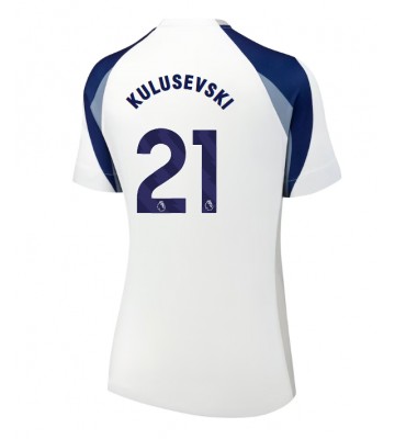 Tottenham Hotspur Dejan Kulusevski #21 Dámské Domácí Dres 2025-26 Krátký Rukáv