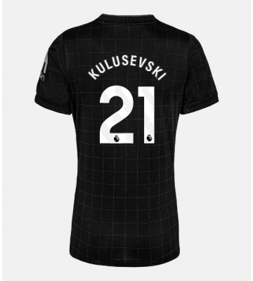 Tottenham Hotspur Dejan Kulusevski #21 Dámské Venkovní Dres 2025-26 Krátký Rukáv
