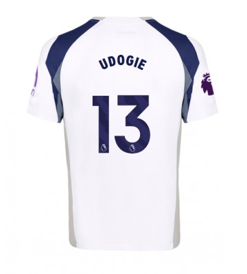 Tottenham Hotspur Destiny Udogie #13 Domácí Dres 2025-26 Krátký Rukáv