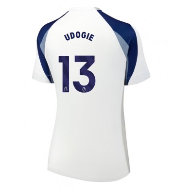 Tottenham Hotspur Destiny Udogie #13 Dámské Domácí Dres 2025-26 Krátký Rukáv