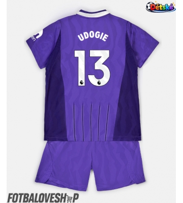 Tottenham Hotspur Destiny Udogie #13 Dětské Alternativní Dres 2026-27 Krátký Rukáv (+ trenýrky)