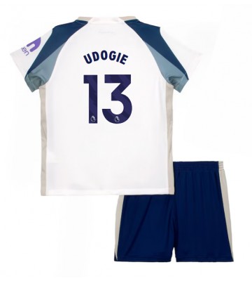 Tottenham Hotspur Destiny Udogie #13 Dětské Domácí Dres 2025-26 Krátký Rukáv (+ trenýrky)