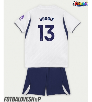 Tottenham Hotspur Destiny Udogie #13 Dětské Domácí Dres 2026-27 Krátký Rukáv (+ trenýrky)