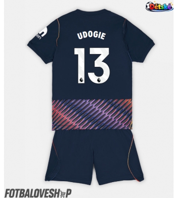 Tottenham Hotspur Destiny Udogie #13 Dětské Venkovní Dres 2026-27 Krátký Rukáv (+ trenýrky)