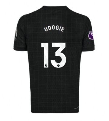 Tottenham Hotspur Destiny Udogie #13 Venkovní Dres 2025-26 Krátký Rukáv
