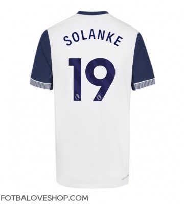 Tottenham Hotspur Dominic Solanke #19 Domácí Dres 2024-25 Krátký Rukáv