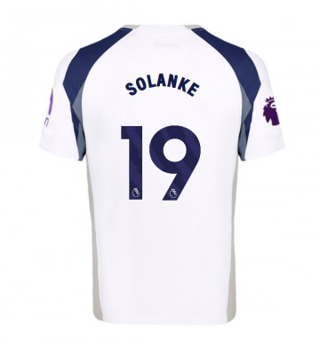 Tottenham Hotspur Dominic Solanke #19 Domácí Dres 2025-26 Krátký Rukáv