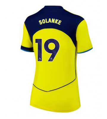 Tottenham Hotspur Dominic Solanke #19 Dámské Alternativní Dres 2025-26 Krátký Rukáv
