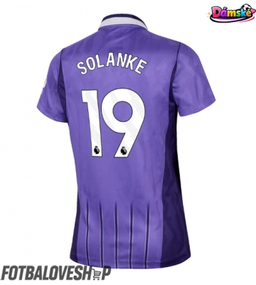 Tottenham Hotspur Dominic Solanke #19 Dámské Alternativní Dres 2026-27 Krátký Rukáv