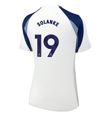 Tottenham Hotspur Dominic Solanke #19 Dámské Domácí Dres 2025-26 Krátký Rukáv
