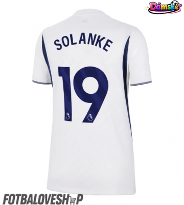 Tottenham Hotspur Dominic Solanke #19 Dámské Domácí Dres 2026-27 Krátký Rukáv