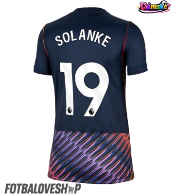 Tottenham Hotspur Dominic Solanke #19 Dámské Venkovní Dres 2026-27 Krátký Rukáv