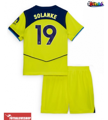 Tottenham Hotspur Dominic Solanke #19 Dětské Alternativní Dres 2025-26 Krátký Rukáv (+ trenýrky)
