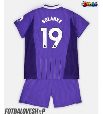 Tottenham Hotspur Dominic Solanke #19 Dětské Alternativní Dres 2026-27 Krátký Rukáv (+ trenýrky)