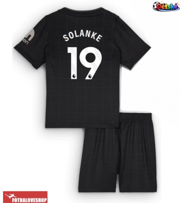 Tottenham Hotspur Dominic Solanke #19 Dětské Venkovní Dres 2025-26 Krátký Rukáv (+ trenýrky)
