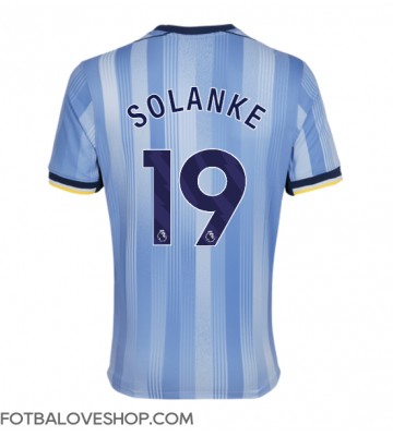 Tottenham Hotspur Dominic Solanke #19 Venkovní Dres 2024-25 Krátký Rukáv
