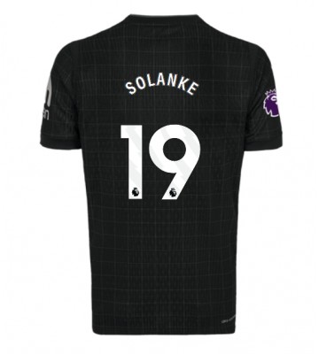 Tottenham Hotspur Dominic Solanke #19 Venkovní Dres 2025-26 Krátký Rukáv