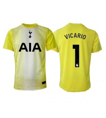 Tottenham Hotspur Guglielmo Vicario #1 Brankářské Alternativní Dres 2025-26 Krátký Rukáv