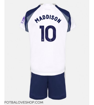 Tottenham Hotspur James Maddison #10 Dětské Domácí Dres 2025-26 Krátký Rukáv (+ trenýrky)