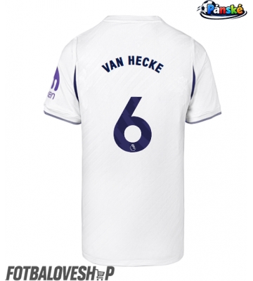 Tottenham Hotspur Jan Paul van Hecke #6 Domácí Dres 2026-27 Krátký Rukáv